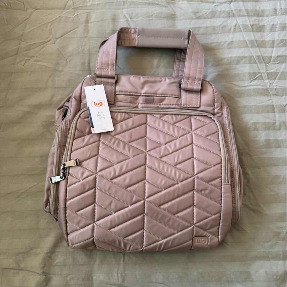lug Ranger XL Overnight Tote in Sand Taupe